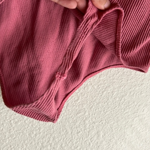 Urban Outfitters Out From Under Pink Bodysuit One Piece Size Medium - Picture 7 of 8